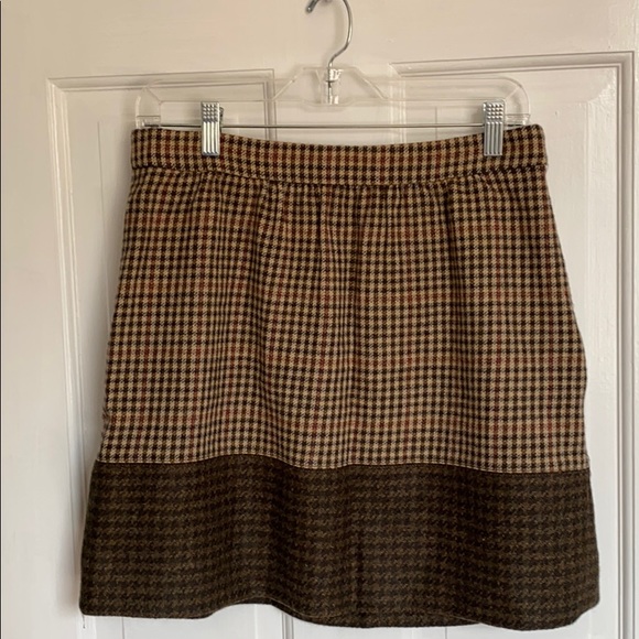 J. Crew Dresses & Skirts - J. Crew Lambs Wool Skirt with Polyester Lining
